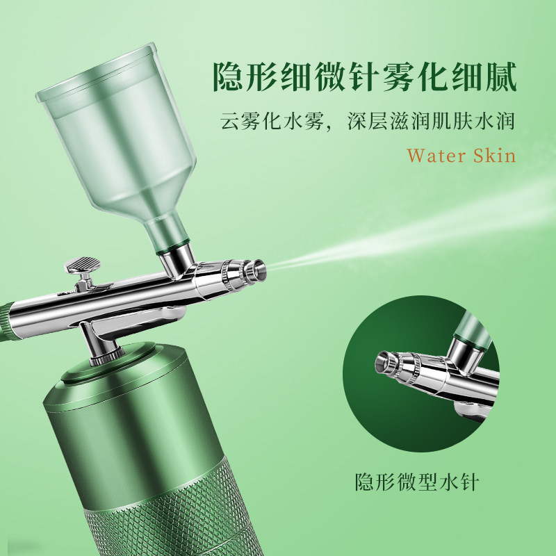 高压注氧仪纳米喷雾补水仪家用补水器便携式手持水氧仪导入美容仪