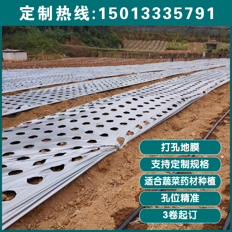 银黑双色地膜反光地膜防长草地膜除草薄膜地膜农用种植加厚可定制