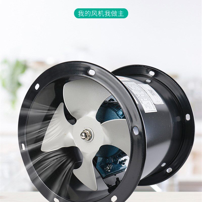 绿岛风GF5工排轴流式圆通管道风机3838-8001风量铜线220V/380V