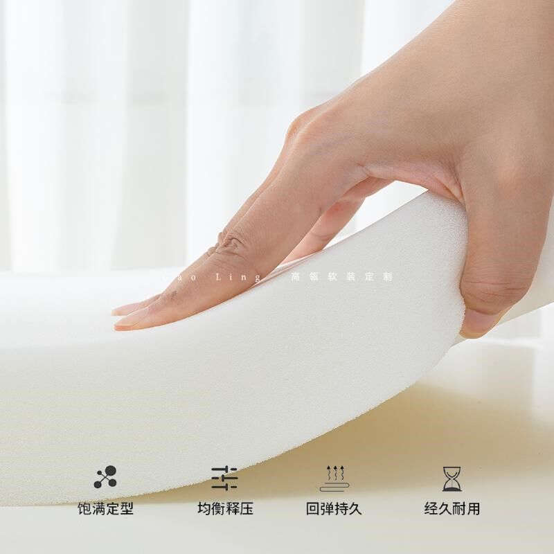 复古生态皮实木免洗拉点飘窗沙发靠背飘窗沙发垫窗台垫榻榻米定制