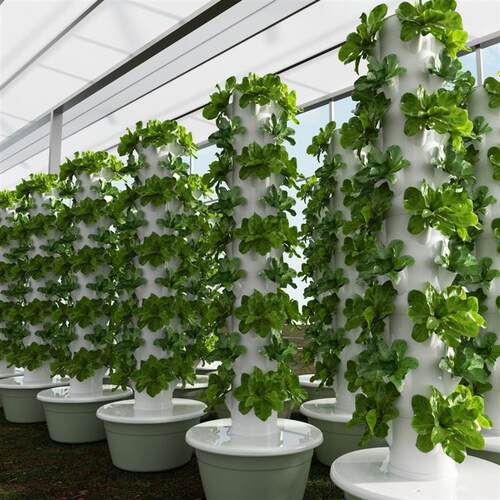 空间树垂直水培塔无土栽培蔬菜设备楼顶阳台种菜专用花盆架种植箱