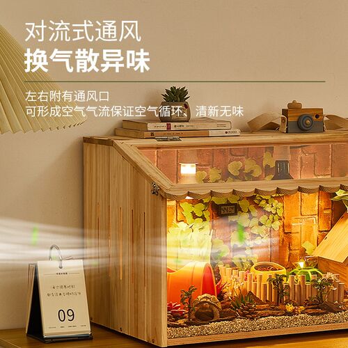 爬宠饲养箱树蛙角蛙恒温箱爬虫饲养盒刺猬蛇陆龟柯尔鸭温控保温箱