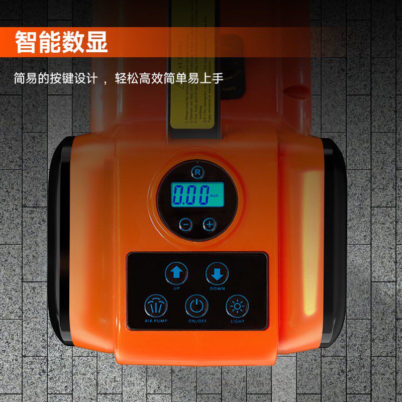 小汽车用SUV12V5吨电动液压千斤顶多功能充气泵轿车越野换胎工具