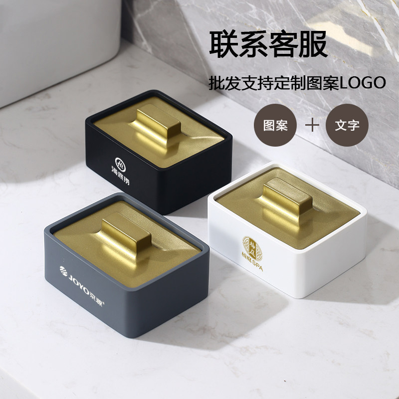 北欧时尚轻奢牙签盒家用高档牙签筒个性创意牙线盒棉签收纳盒商用
