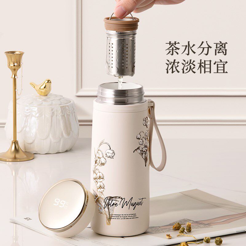 三八女神妇女节送女老师礼物高档保温杯女生高颜值生日礼物水杯子
