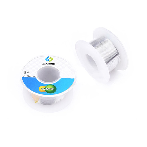小卷优质焊锡丝/焊锡线 线径0.8mm 高亮度 50克 100克/卷