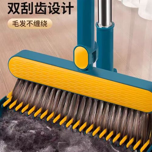 扫把簸箕家用三合一2024新款扫帚簸箕组合套装软毛笤帚折叠大畚C