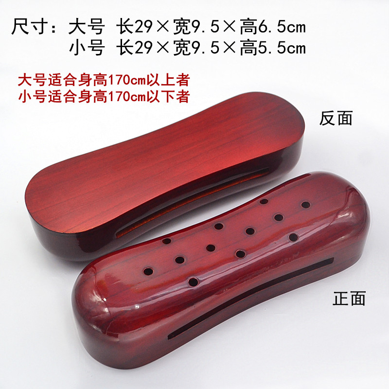 木枕头颈椎修复睡觉单人天然护颈专用枕实木圆枕圆形硬枕帮助睡眠