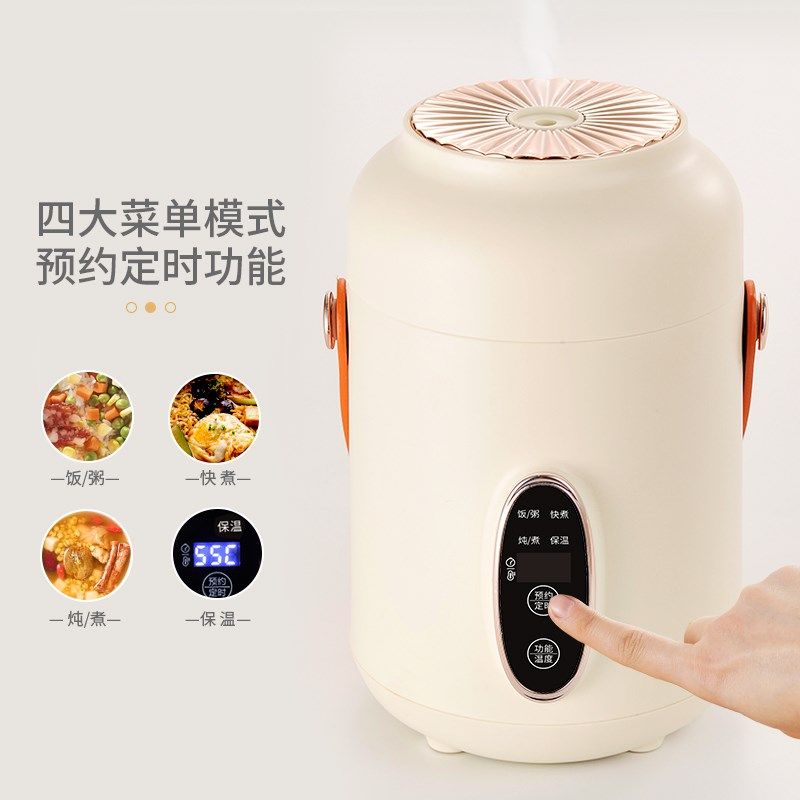 养生电炖锅便携式办公室小型家用迷你煮粥锅炖煮杯多功能手提锅