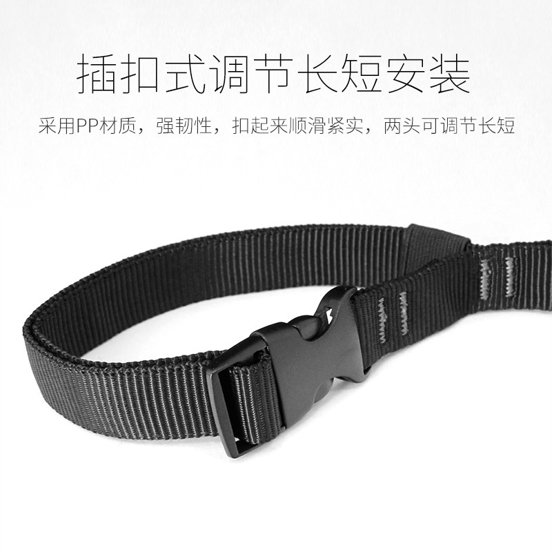 YAC 车用收纳挂带车载衣架 汽车便携晾衣杆晒衣绳 自驾游汽车用品
