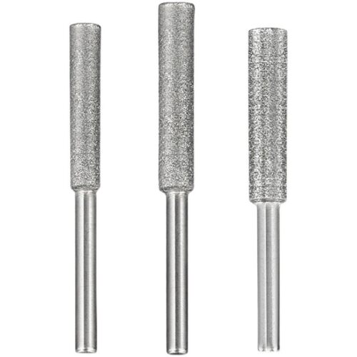 金刚砂磨头油锯链条磨头电链锯打磨工具陶瓷打磨头磨练机电动锉刀