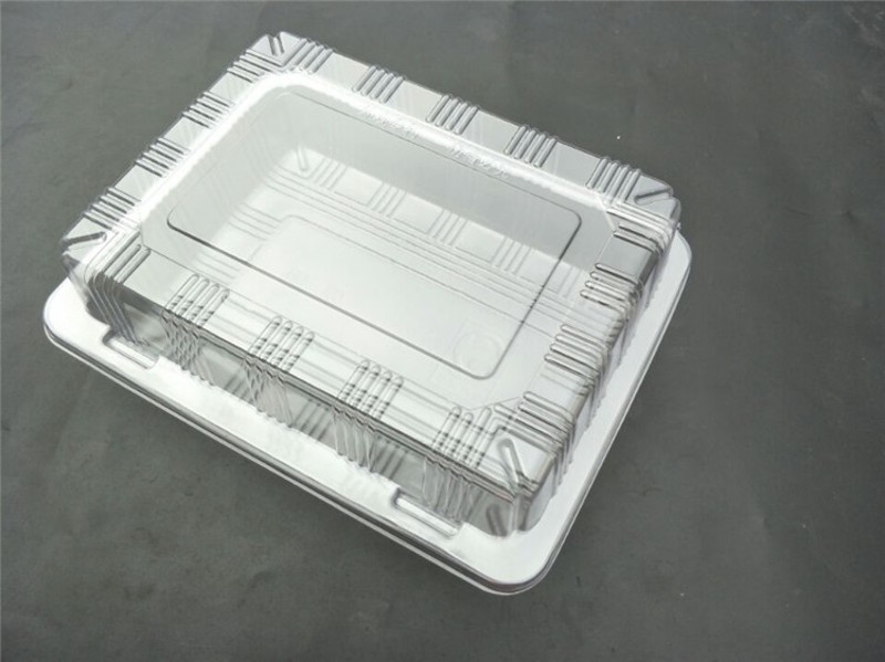 带卡扣一1斤500g克装精品羊肉片肥牛卷包装盒一次性透明塑料盒子