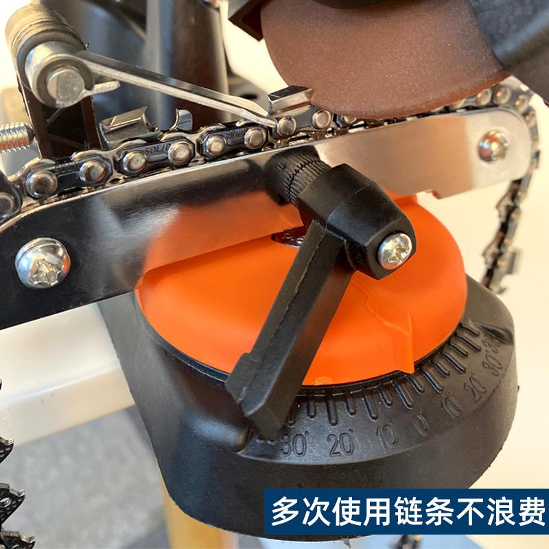 电动磨链机专业汽油锯链条打磨设备 台式自动锐利手锯维修磨刀器