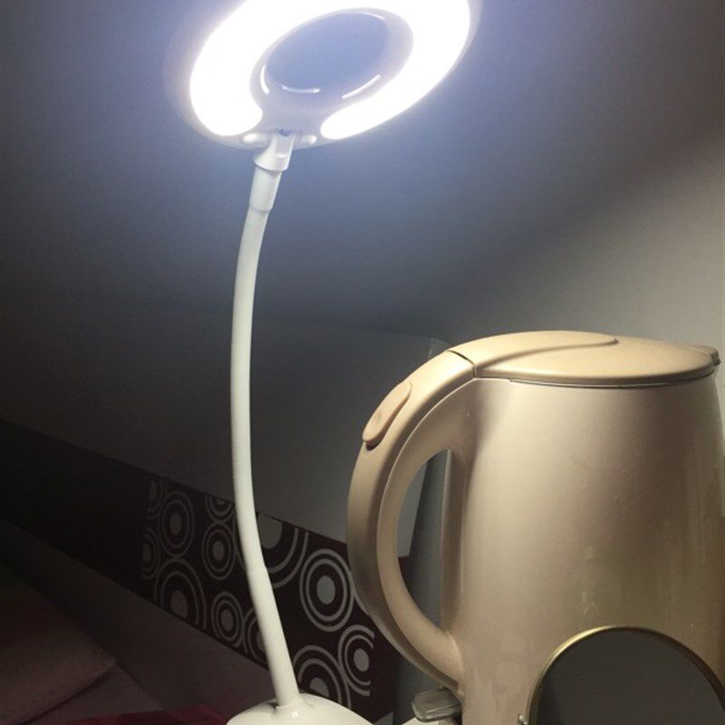 美容美甲美睫灯便携式LED冷白光无影台灯纹绣专用护眼折叠台灯