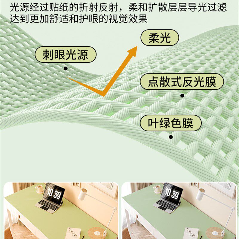 书桌贴纸桌面翻新改造旧桌子桌贴宿舍柜子自粘儿童学习桌贴肤感膜