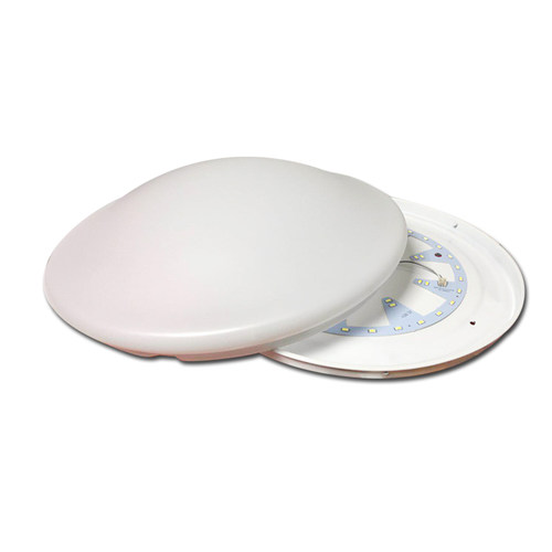 led圆形吸顶灯12w18瓦22w24w32w36w40w48w全白灯罩35cm客厅卧室