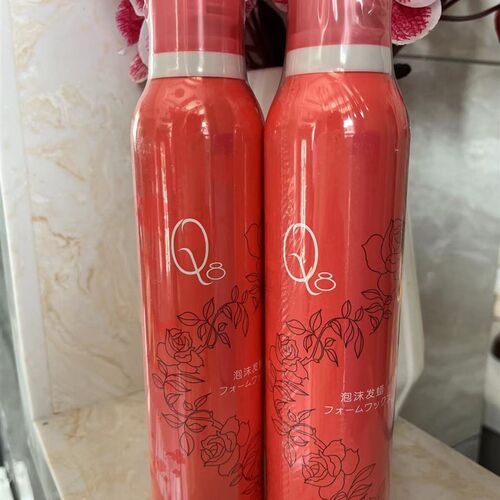 Q8泡沫发蜡男女卷直发造型泡泡摩丝蓬松保湿定型法式羊毛卷发蜡