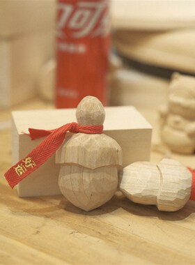 不土 尚方饱剑桃木剑 挂件纯手工雕刻生日礼物祝福寓意装饰小摆件