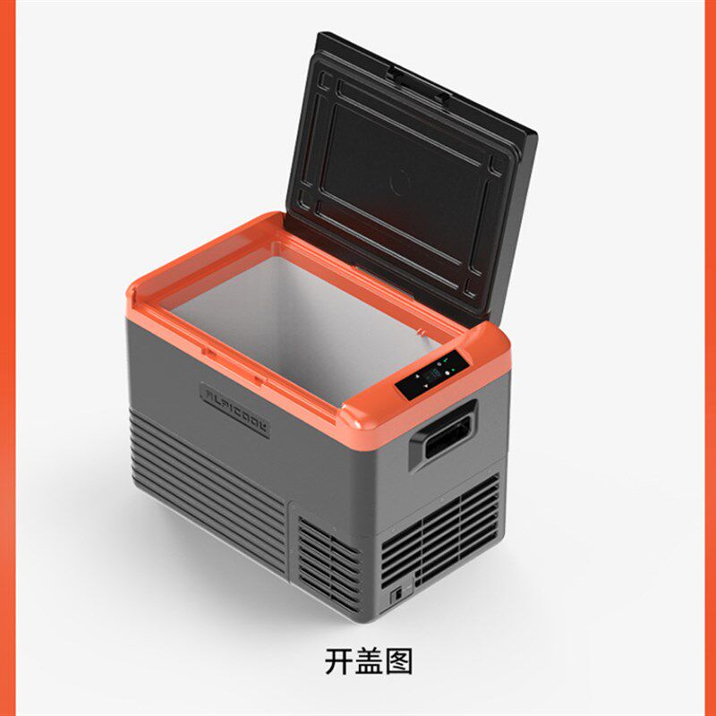 冰虎压缩机制冷车载冰箱车家两用12V汽车24V大货车冰柜50L大容量