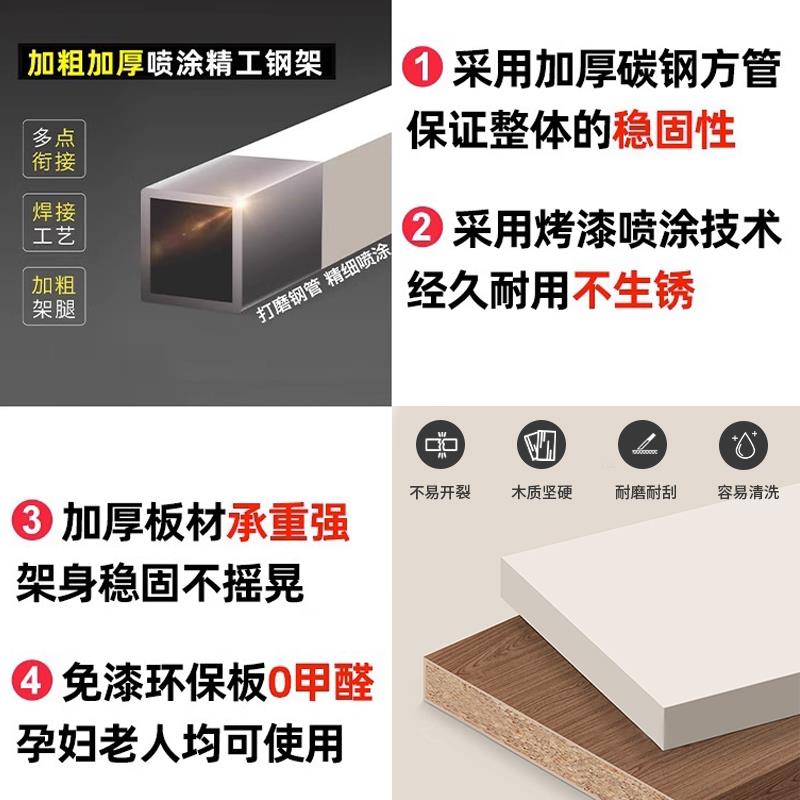 双层洗衣机置物架 铁制阳台晾衣架可客制尺寸简约风格