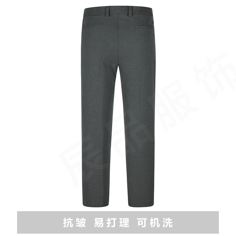 新款奥迪女西裤汽车4S店国产销售女士平纹灰色女裤职业装修身工装