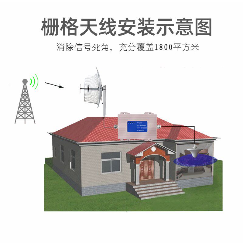手机信号放大增强接收器加强扩大移动联通电信三网合一4g山区家用