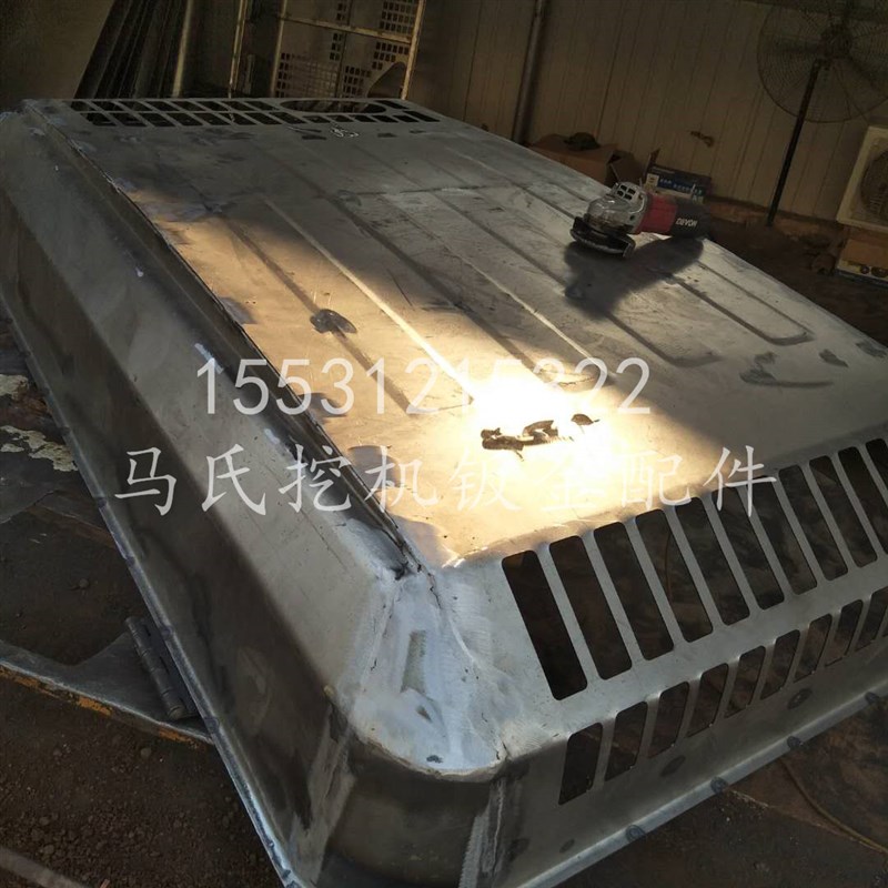 加藤820-2-3/R发动机盖 挖机钣金配件引擎盖工厂直发
