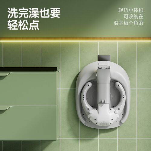 哆哆哈尼婴幼儿童洗澡宝宝站立洗浴神器沐浴澡盆台可折叠免安装