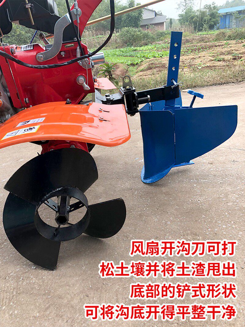 小白龙微耕机旋耕机配件改装起垄器起拢器开沟培土刀农机农用耐磨图片