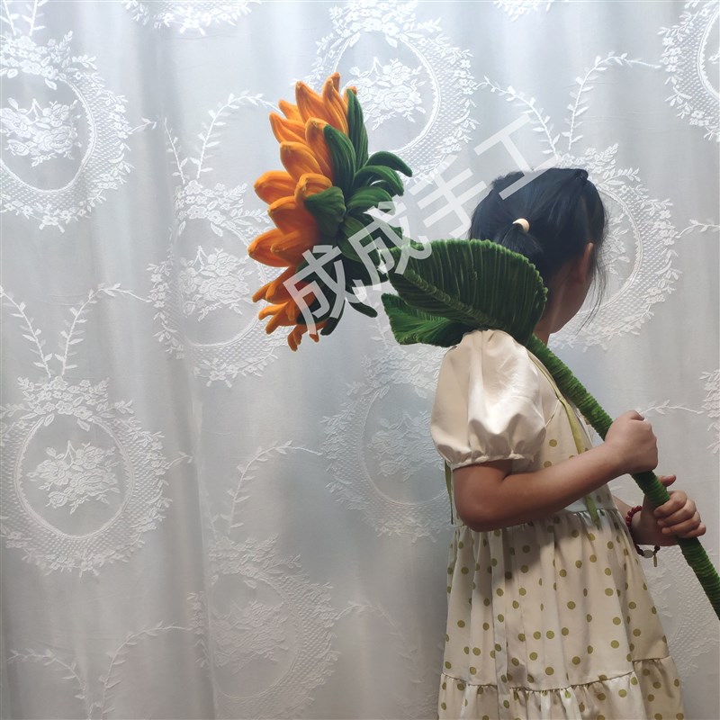 石家庄同城配送成品扭扭棒超大巨型向日葵花中高考毕业季女神礼物