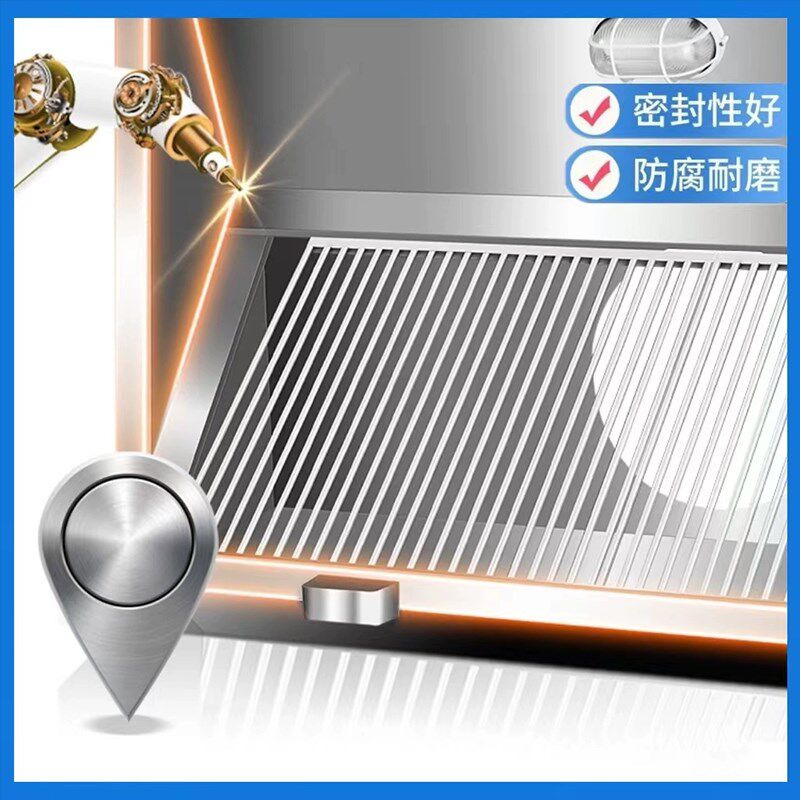 加厚不锈钢排烟罩商用厨房饭店食堂家用强力吸风净化抽油烟机定制