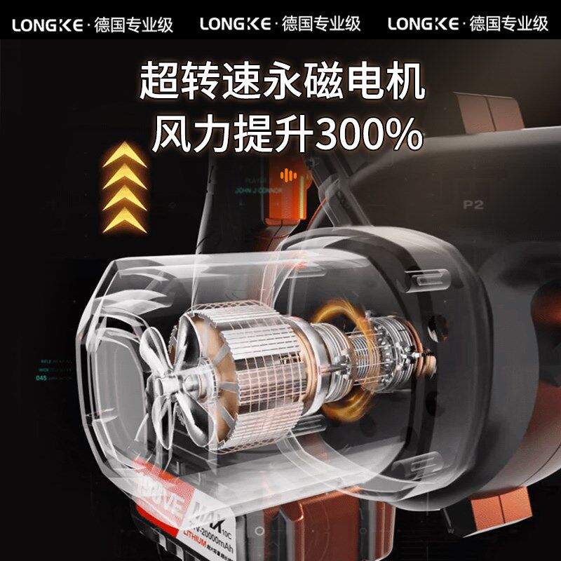 超强力拍照鼓风机摄影充电无线吹灰机电脑大功率强力吹风机工业型