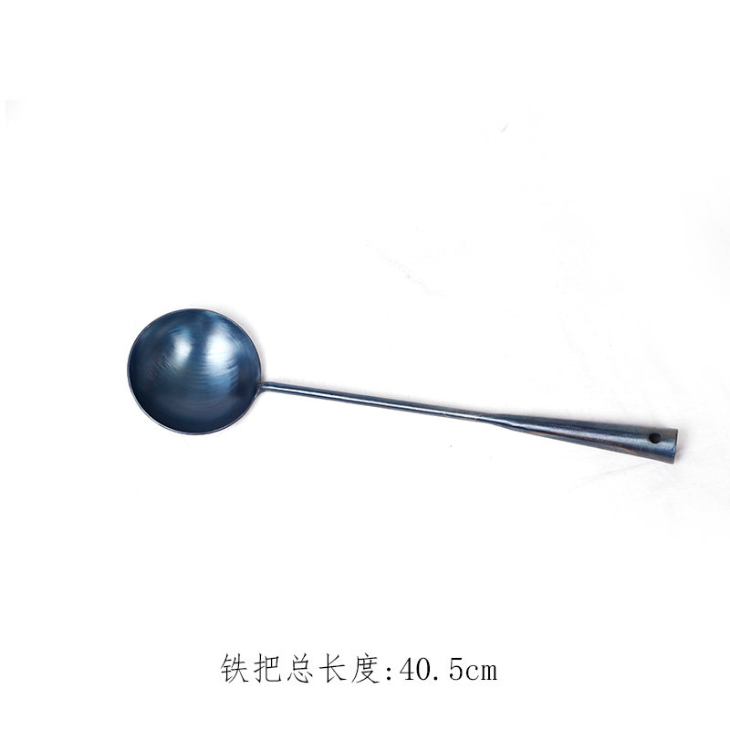 【锅铲勺】章丘铁锅手工锻打锅铲子厨房整套装老式长柄勺子炒菜勺