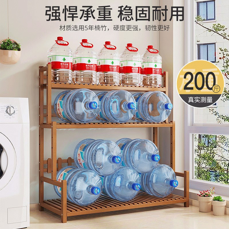 家用花架置物架阳台客厅种菜多层落地式多肉阶梯式实木花盆托架子