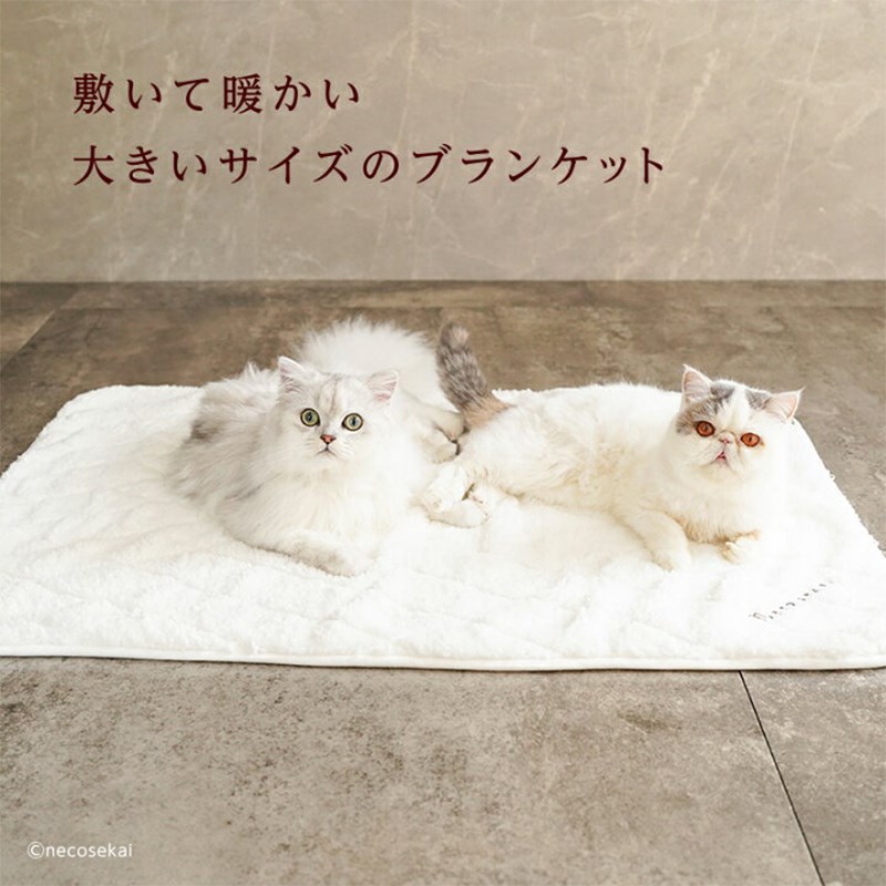 猫咪世界秋冬季保暖猫狗毯子垫子猫床睡垫宠物猫用品大号