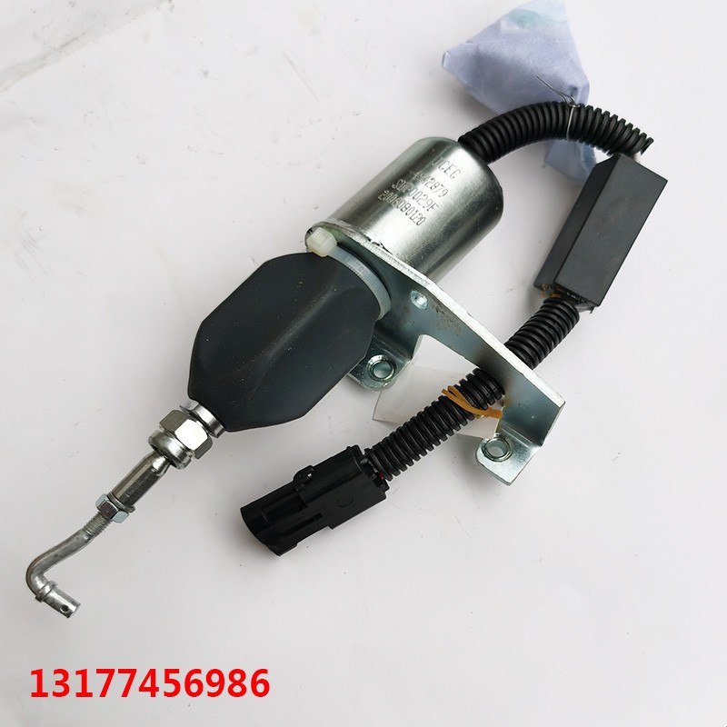 适配康明斯发动机卡车断油电磁阀汽车熄火开关控制器4942879机械