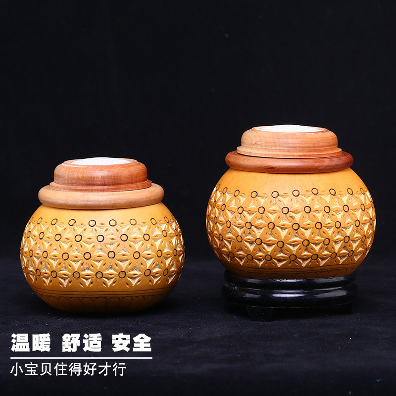 蝈蝈笼子活鸣虫包邮蛐蛐罐葫芦叫罐手工过冬实木大号竹蛉油葫芦