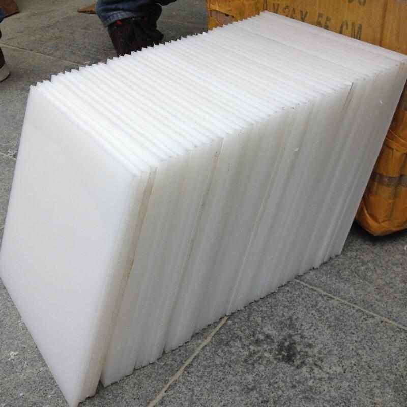 白色防水pp板材硬塑料板猪肉台垫板ppr板食品熟料环保PP胶板定制