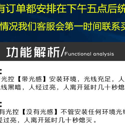 LED红外线人体感应投光灯泛光投灯过道灯10W20WW30W50W防水户外