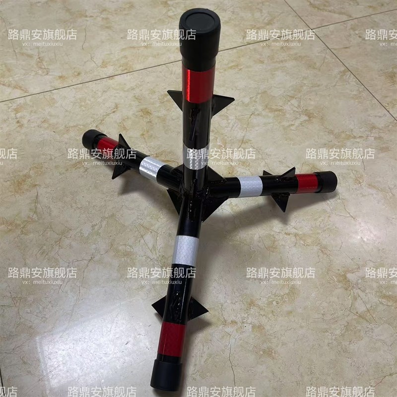 防撞三角锥反光锥安全标识防冲撞路障阻车器幼儿园学校单位警示锥