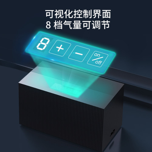 鱼缸氧气泵低噪音水族箱打氧机增氧泵充氧机大功率养鱼冲氧机家用