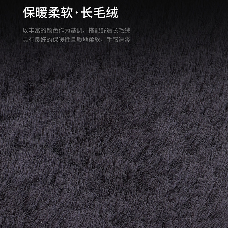 汽车坐垫冬季加厚毛绒单片座椅车载座垫子后排高档兔羊短毛绒通用