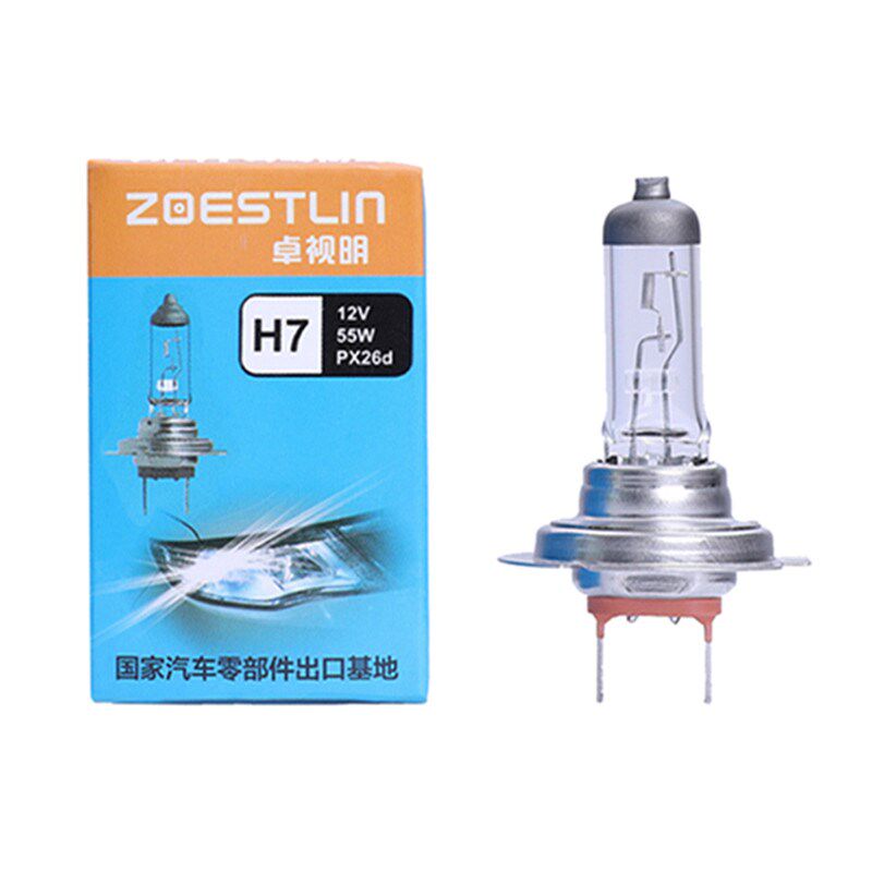 汽车灯泡照明卤素H1H4H7h119005远近光雾灯12v24v货车前大灯