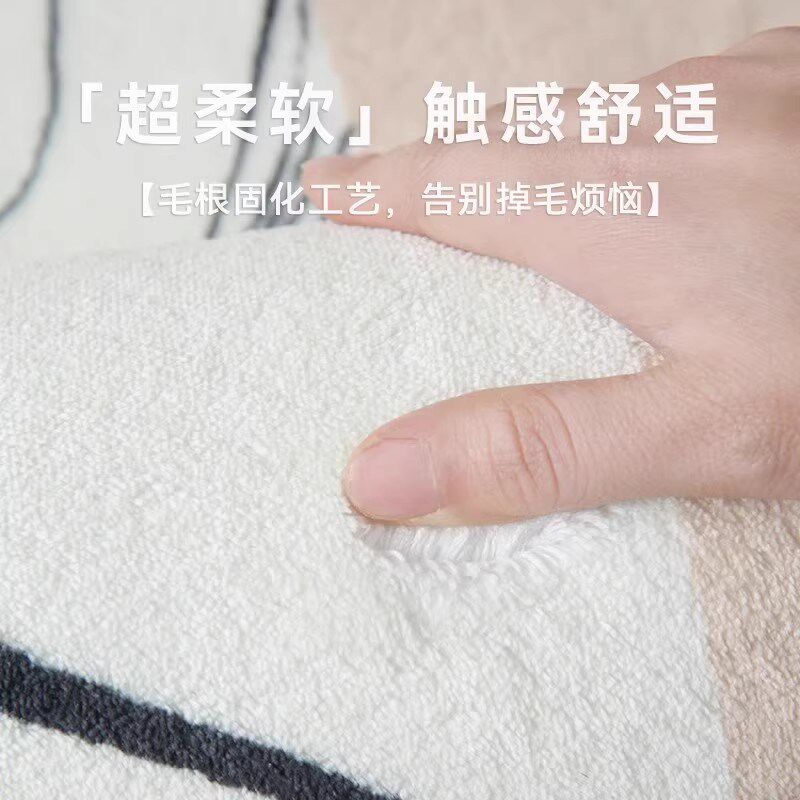 高级感窗台垫飘窗垫主卧室床边地毯房间毛毯地垫加厚羊羔绒好打理