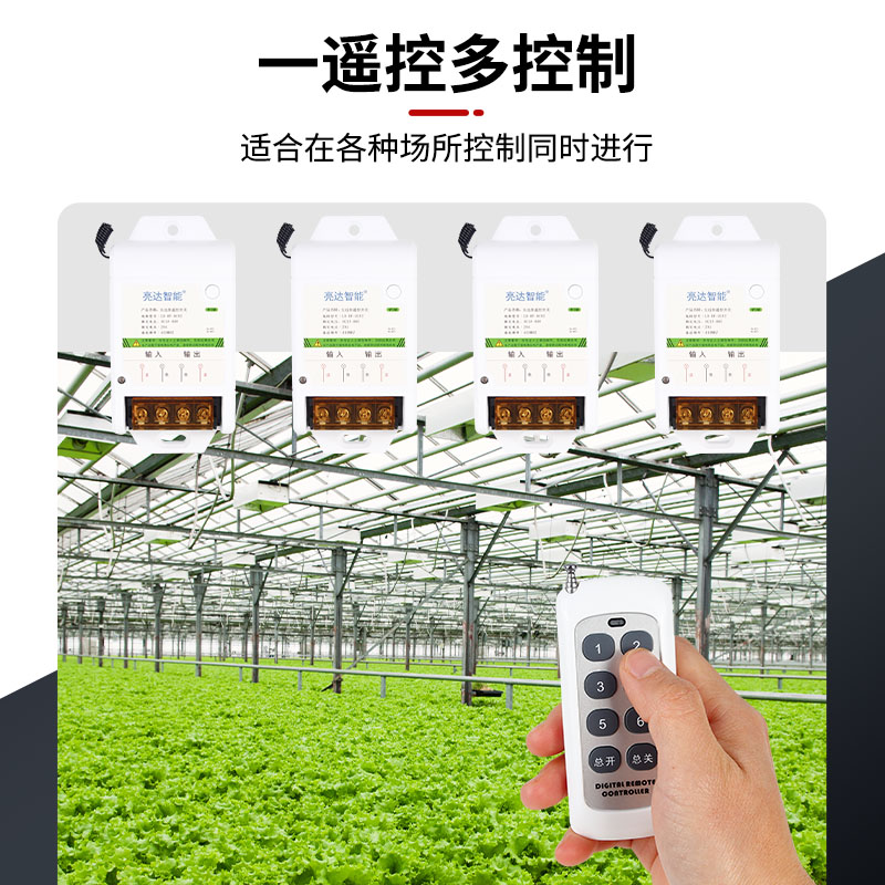 低压直流12V遥控开关电源控制器24V水泵展柜灯带车用电瓶