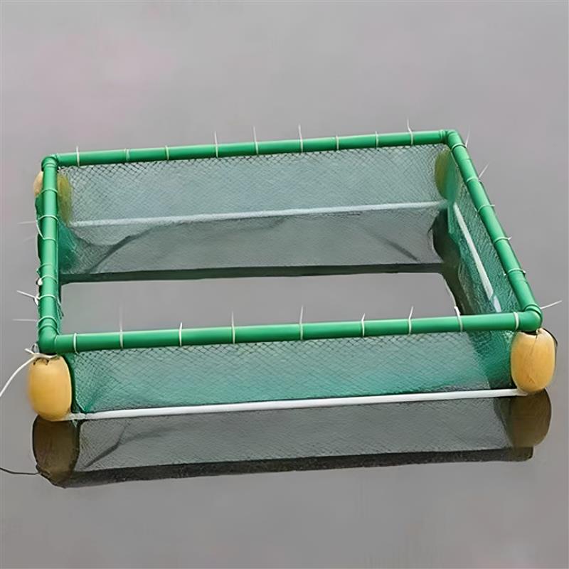 专用养鱼网箱大型不伤鱼悬浮隔离网暂养存鱼防逃黄鳝泥鳅养殖网箱