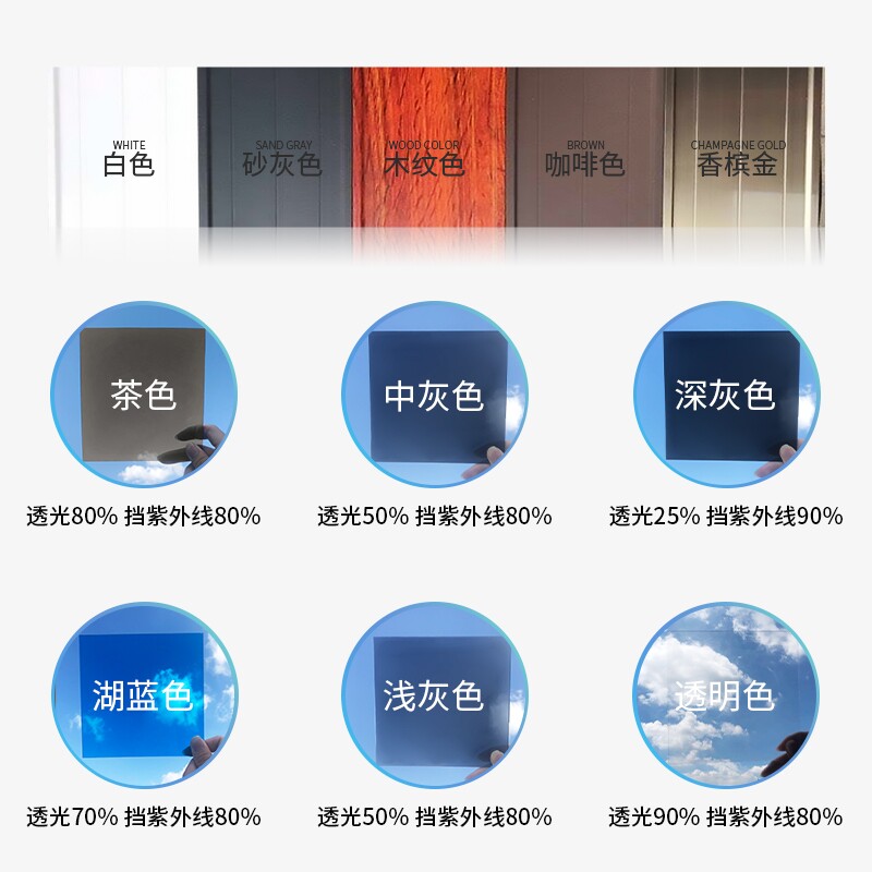 铝合金雨棚户外防雨露台车棚小院子阳台庭院遮雨阳光棚别墅遮阳棚