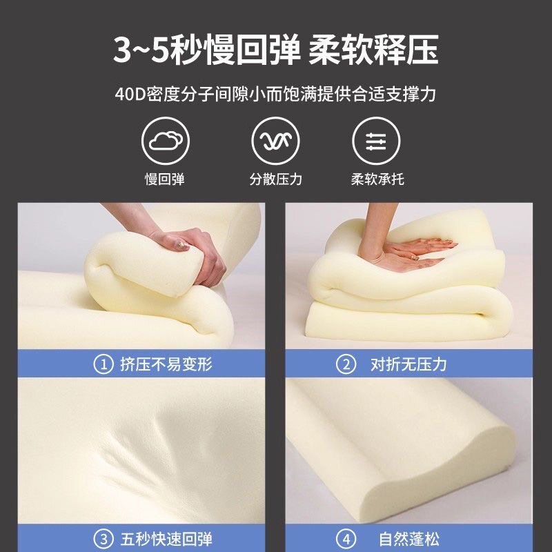双人长枕头记忆棉亲子枕1.5米情侣枕一体不压手120cm长款睡眠1米8