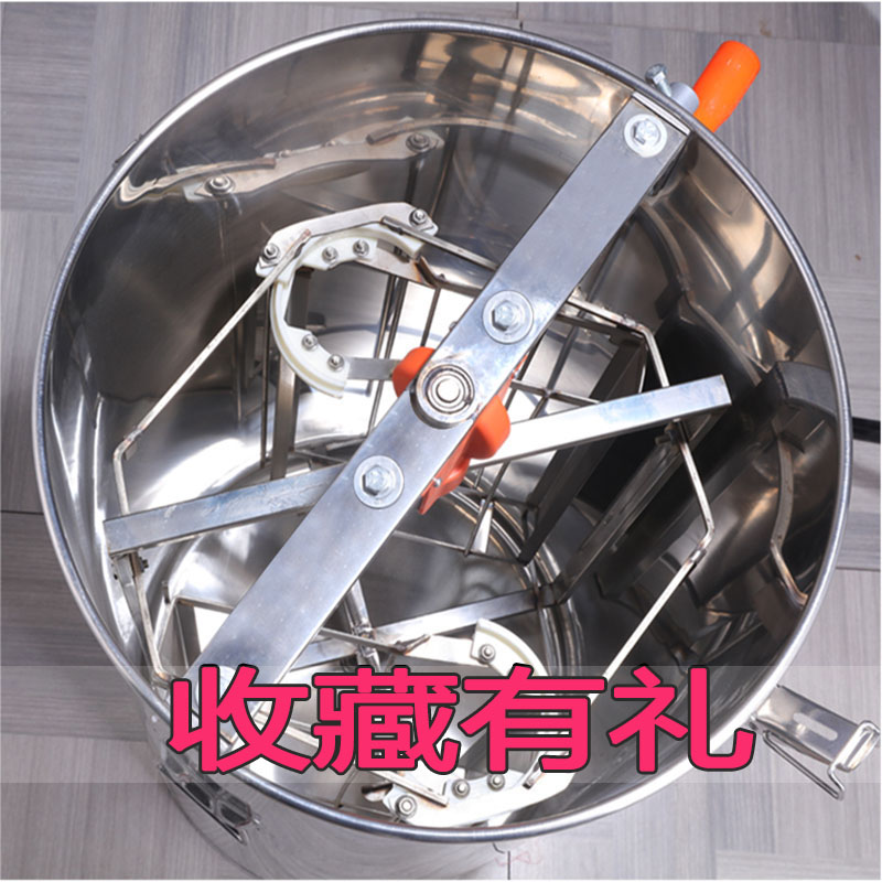 自动翻脾摇蜜机养蜂180度新款304全不锈钢加厚中意蜂蜜打糖摇蜜机