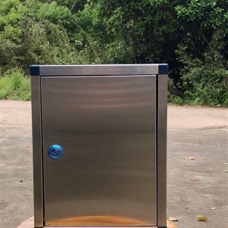 【工厂直销】不锈钢储物箱保管带锁可壁挂墙火种箱子工具铁大签到
